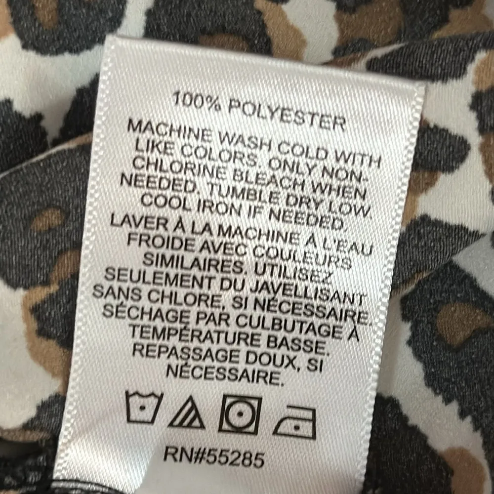 Animal Print Midi Skirt Sz S - Image 6