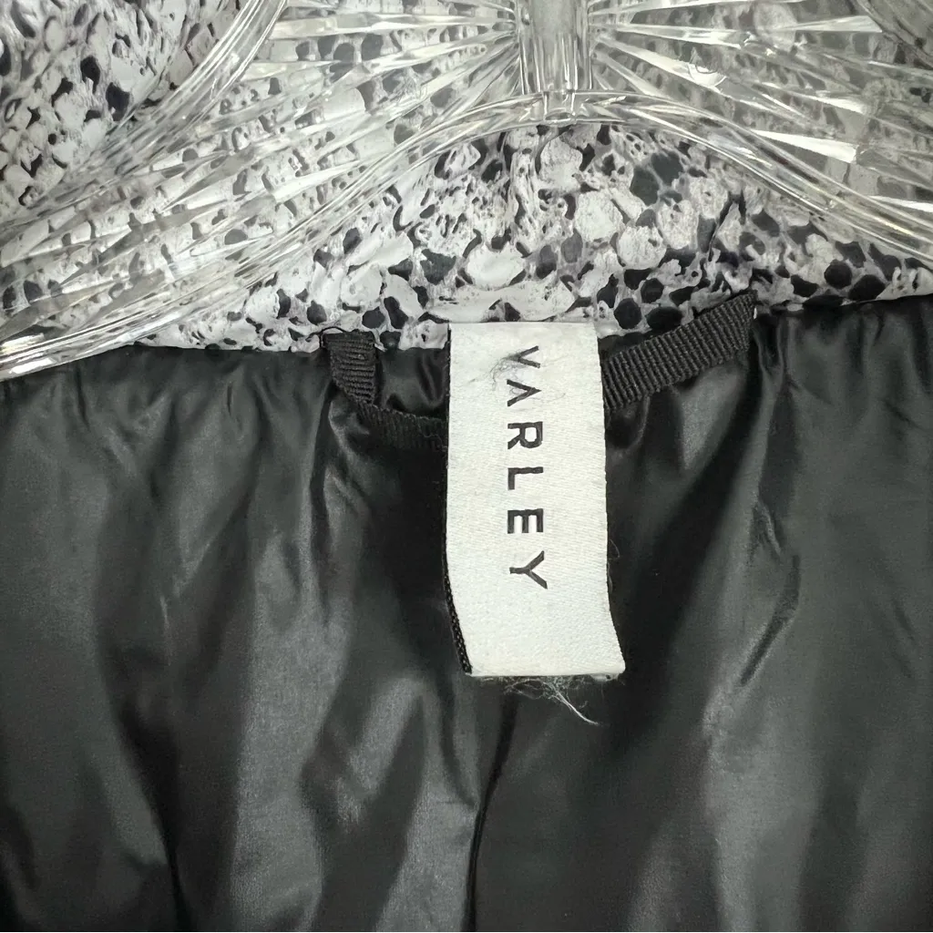 Varley Highland Puff Jacket Contrast Snake Large - Image 13