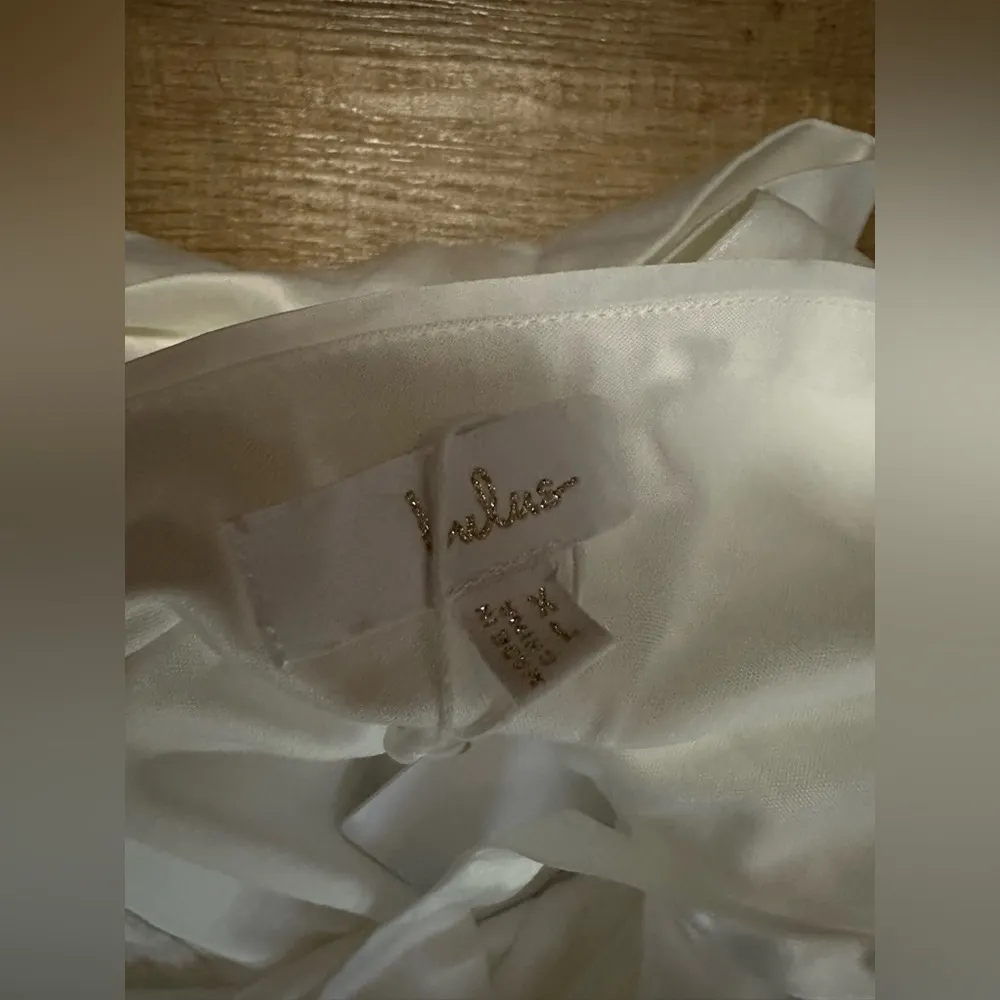 Lulus Blissfully Beloved Ivory Backless A-Line Bow Maxi Dress - Image 5