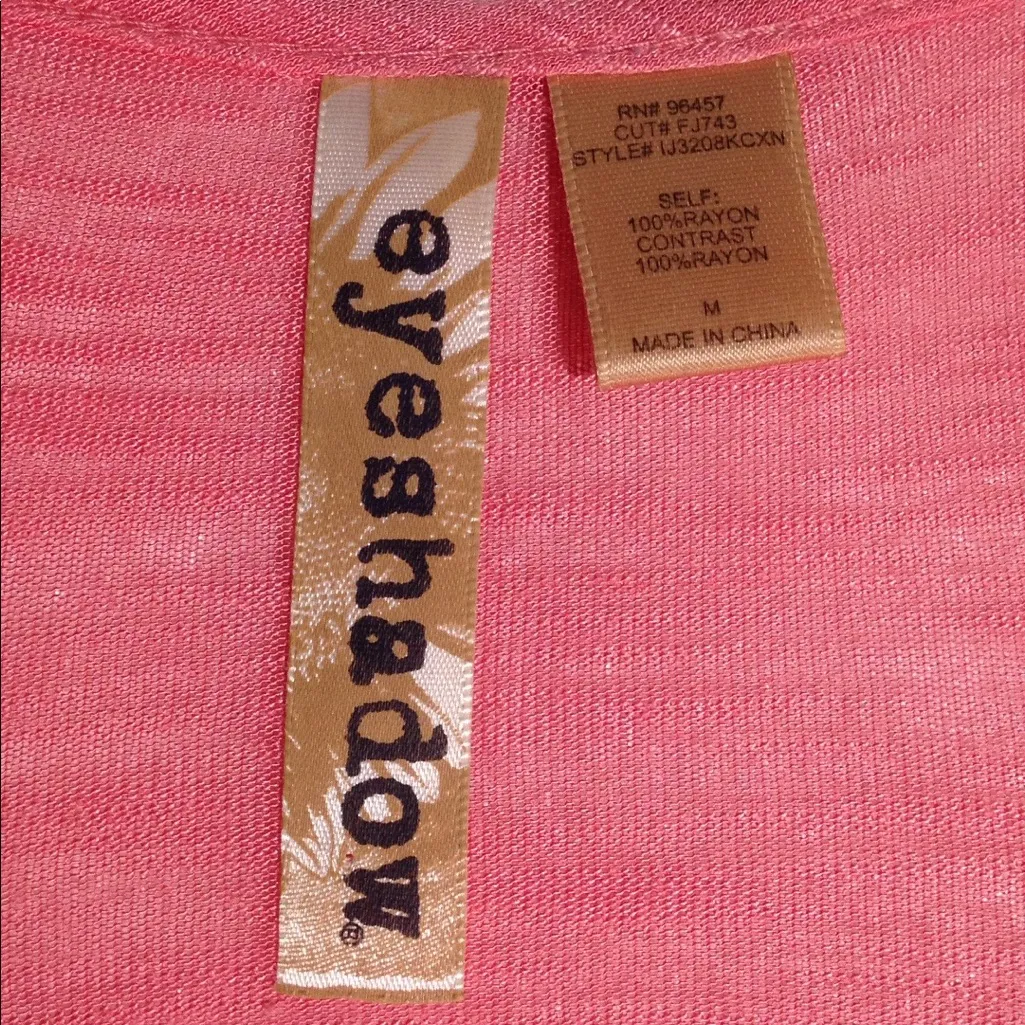 FINAL MARKDOWN Junior eyeshadow Racerback Sequined Front top med - Image 4