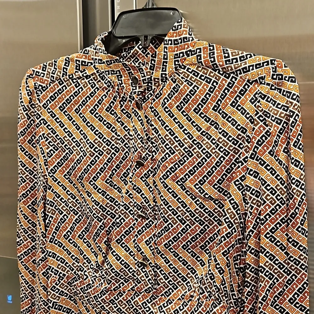 💕SANDRO💕 Logo Printed Satin Mini Dress 36 EU NWT *Altered/Shortened* - Image 9