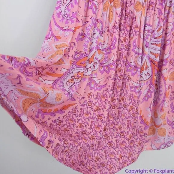 New!  Free People Intimately Bali Mariposa‎ Mini Slip, XS - Image 10