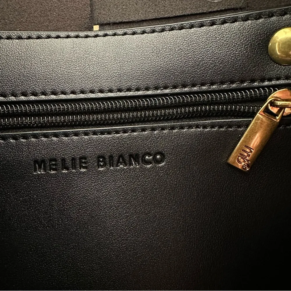 Melie Bianco Simone Vegan Leather Tote Bag Purse - Image 6