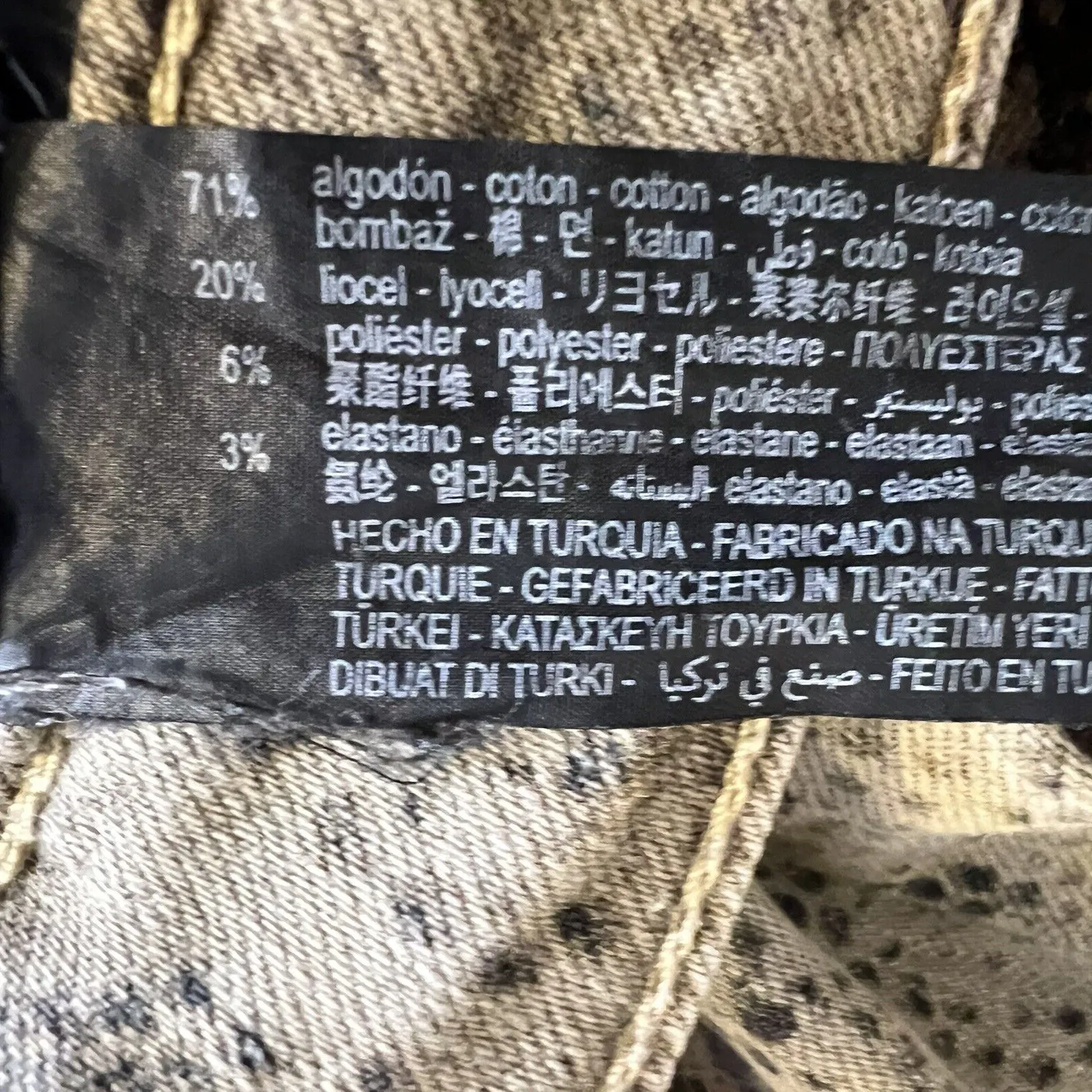 Zara Snakeskin‎ Print Pant Size 4 - Image 8