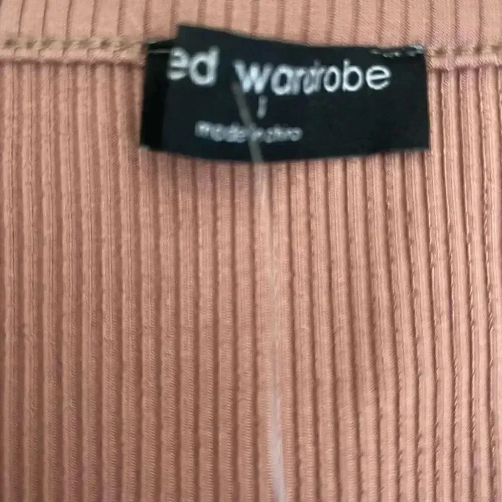 Naked Wardrobe Tank U Next Snatched Crop Lightweight SZ L #1660 - Image 7