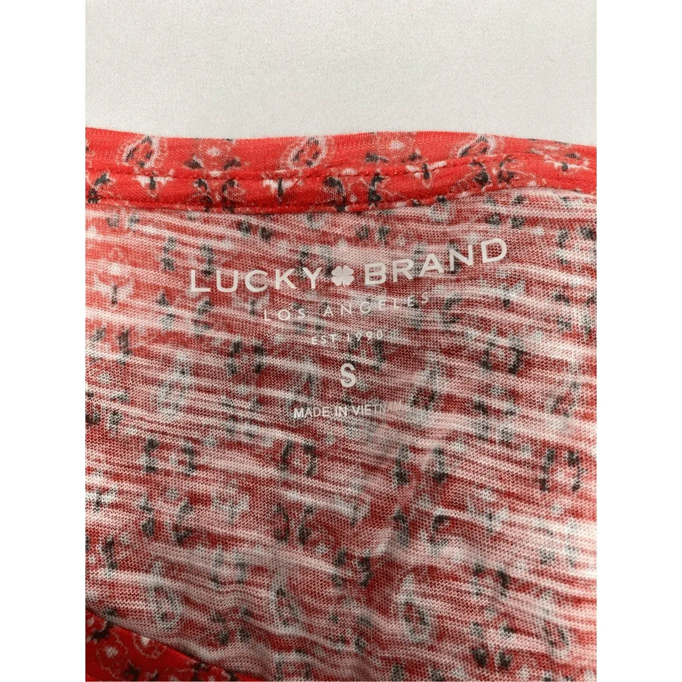 Lucky Brand Boho‎ Print Tee Bundle  Size S  2 Tops - Image 9