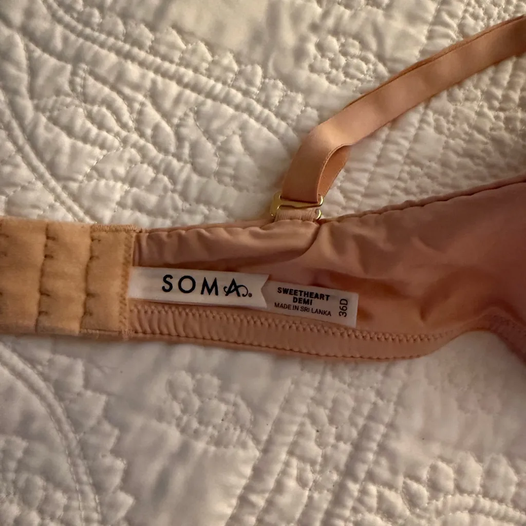 NWOT Soma Nude Bra Tan Size undefined - Image 4