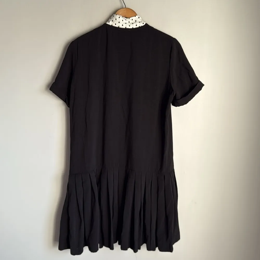 SANDRO SHORT DRESS WITH POLKA DOT TIE - Image 3