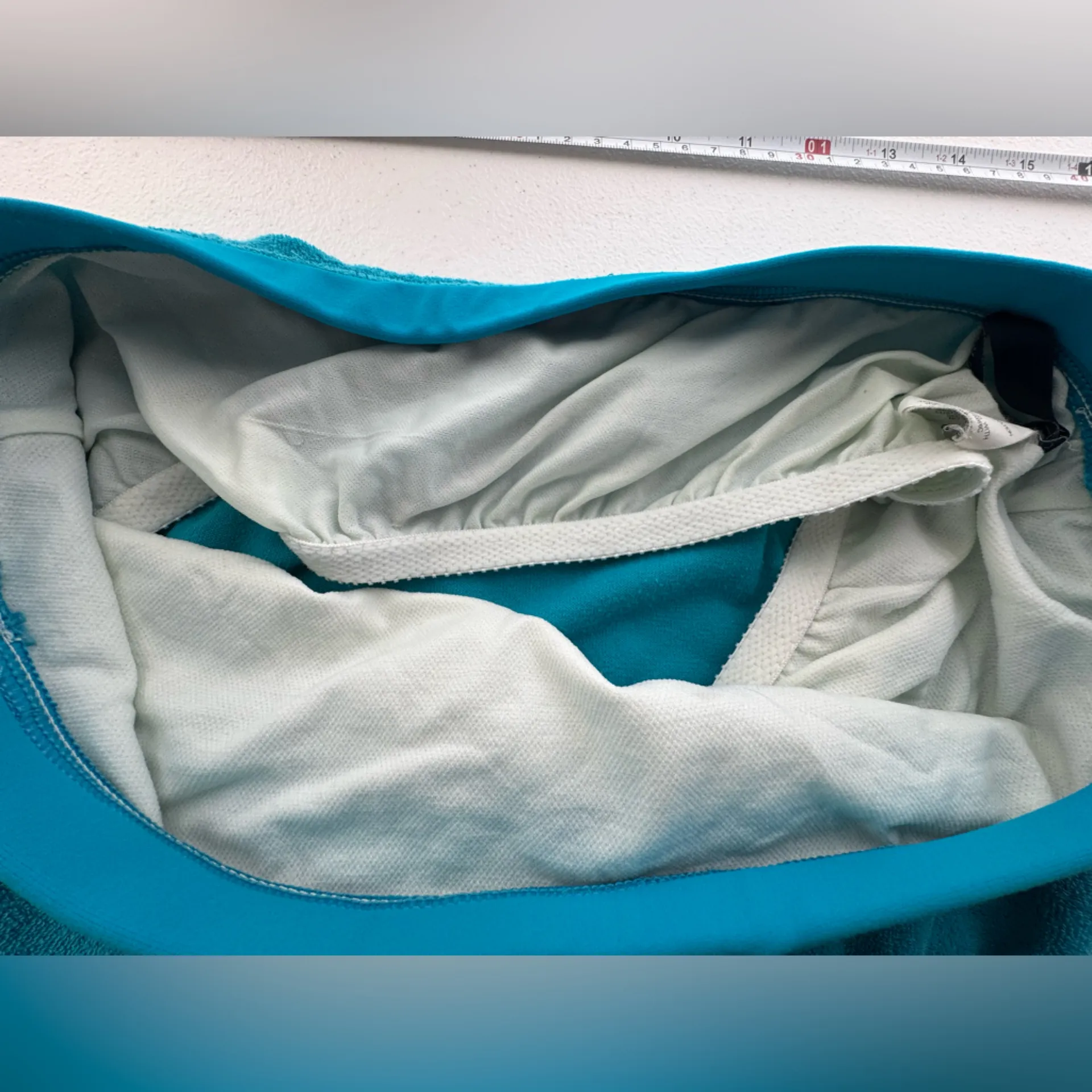 RALPH LAUREN VINTAGE BLUE LABEL Strapless French Terry Dress Size Medium - Image 5