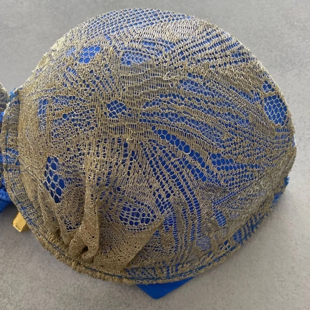 Beach Bunny‎ Bronze Take Me There Padded Bikini Top - Image 3