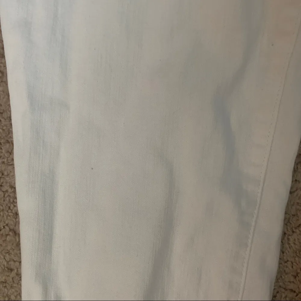 Tory Burch white cropped slim boot jeans - Image 7