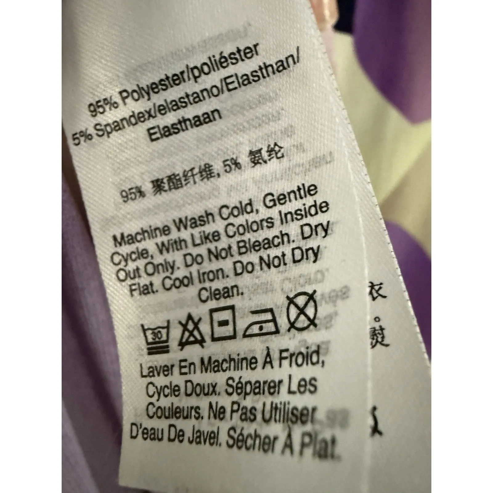 Vtg Black 90s/Y2K Short Sleeve Wrapper Brand Top Faux Wrap Knotted dKNY L - Image 8