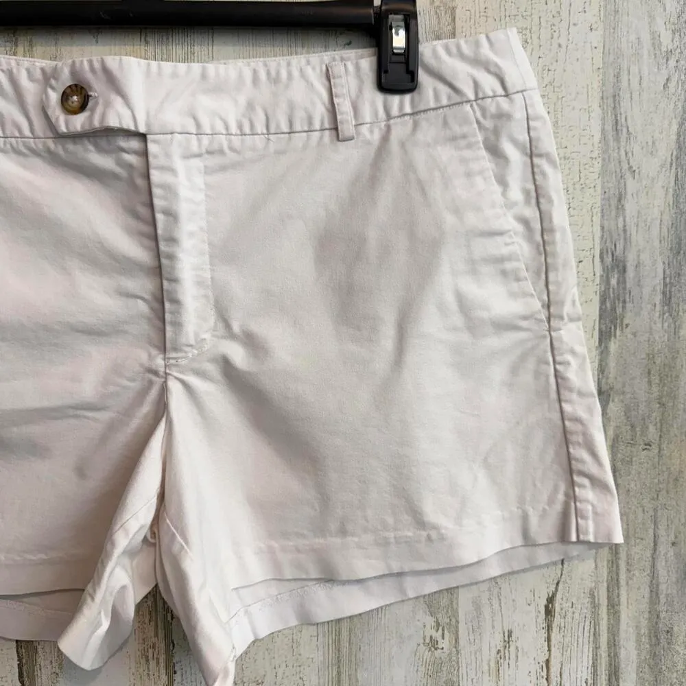*Women's White Chino Shorts Classic Summer Style Size 18 Stretch Casual Preppy - Image 9