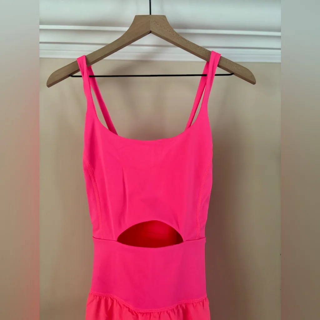 Free People Righteous Sleeveless Runsie | Flamingo Fizz | XL | NEW / NWT Pink - Image 5