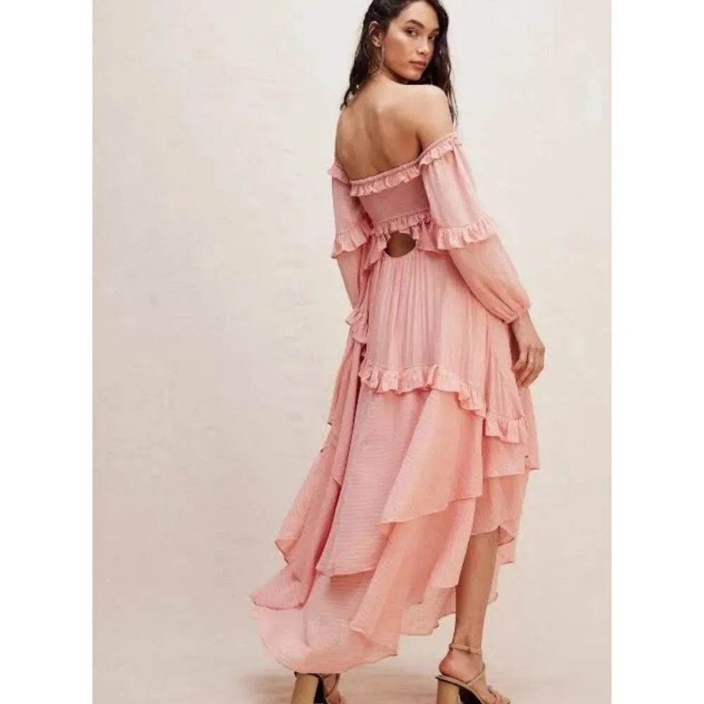 Free People x Spell & gypsy Clementine Mermaid Maxi Dress flowy Size medium - Image 2