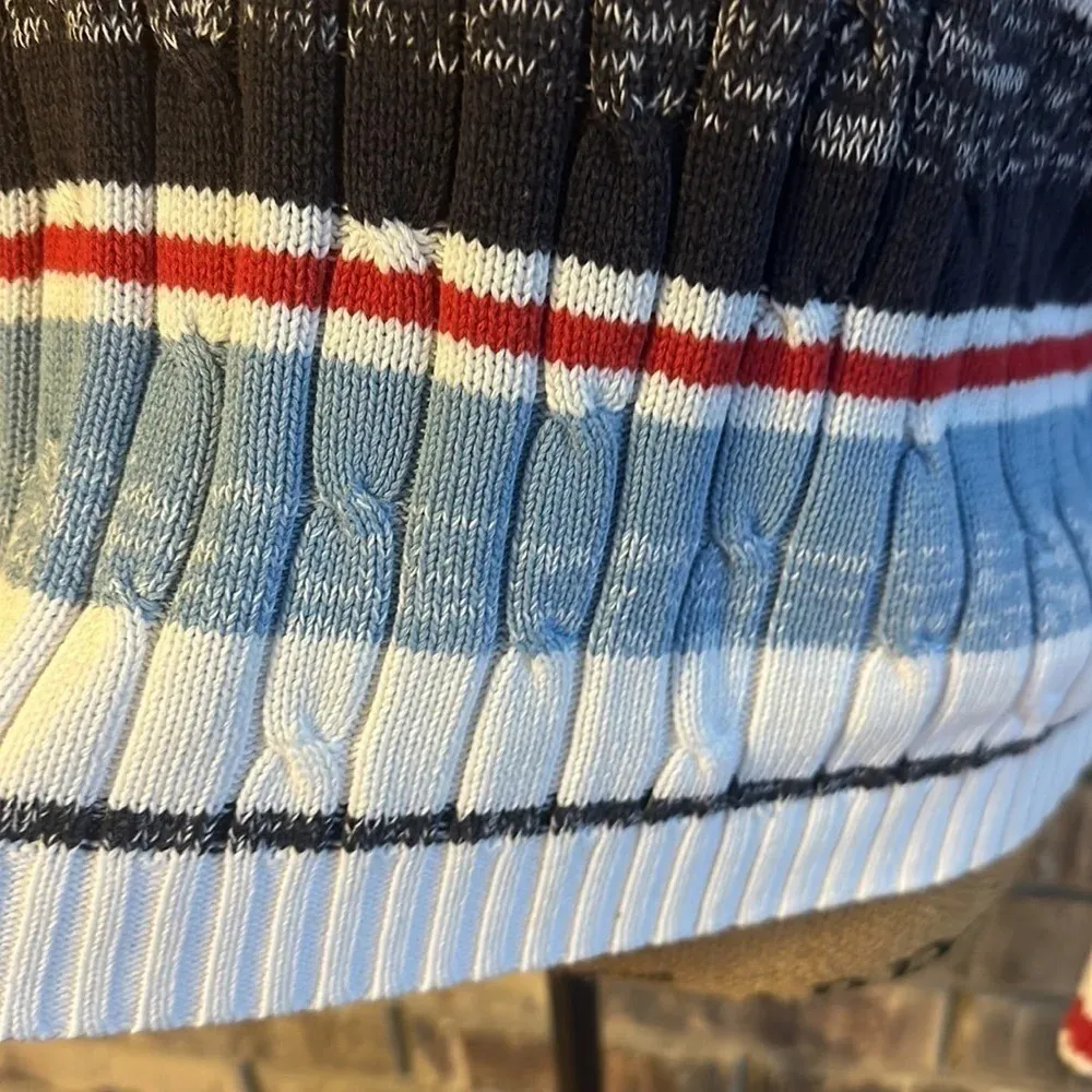 Karen Scott stripe women’s holiday long sleeve sweater size PS - Image 11