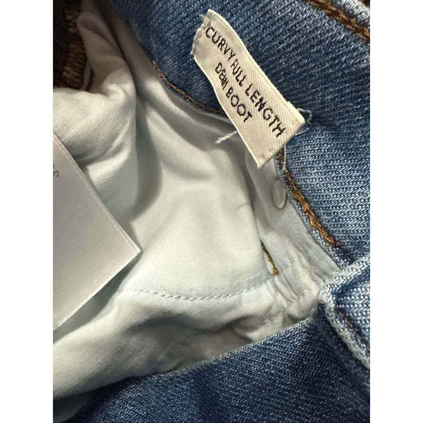 J Crew curvy full length demi boot jeans 28 Blue - Image 8