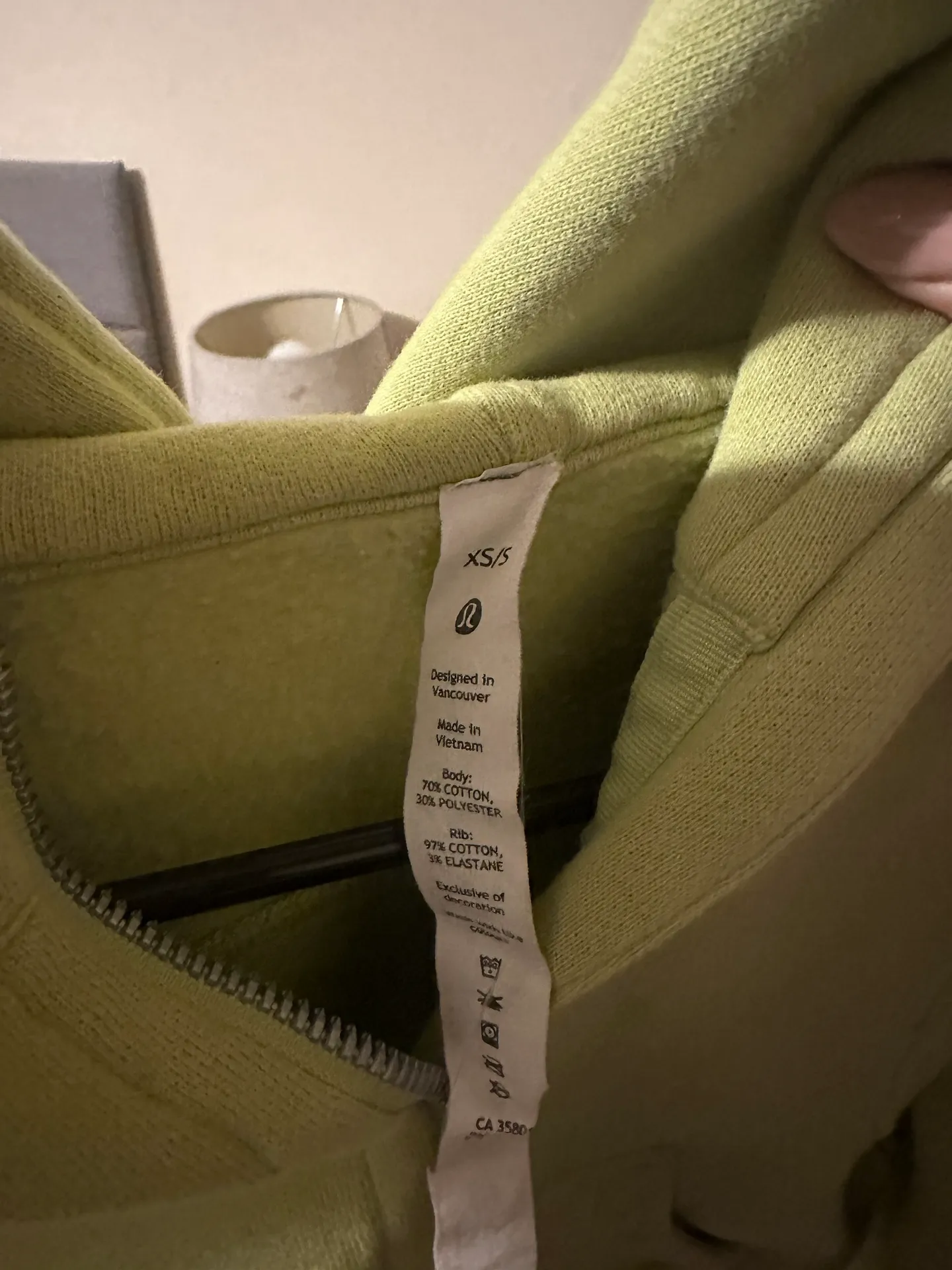 Scuba Cropped Half-Zip Hoodie - Image 5