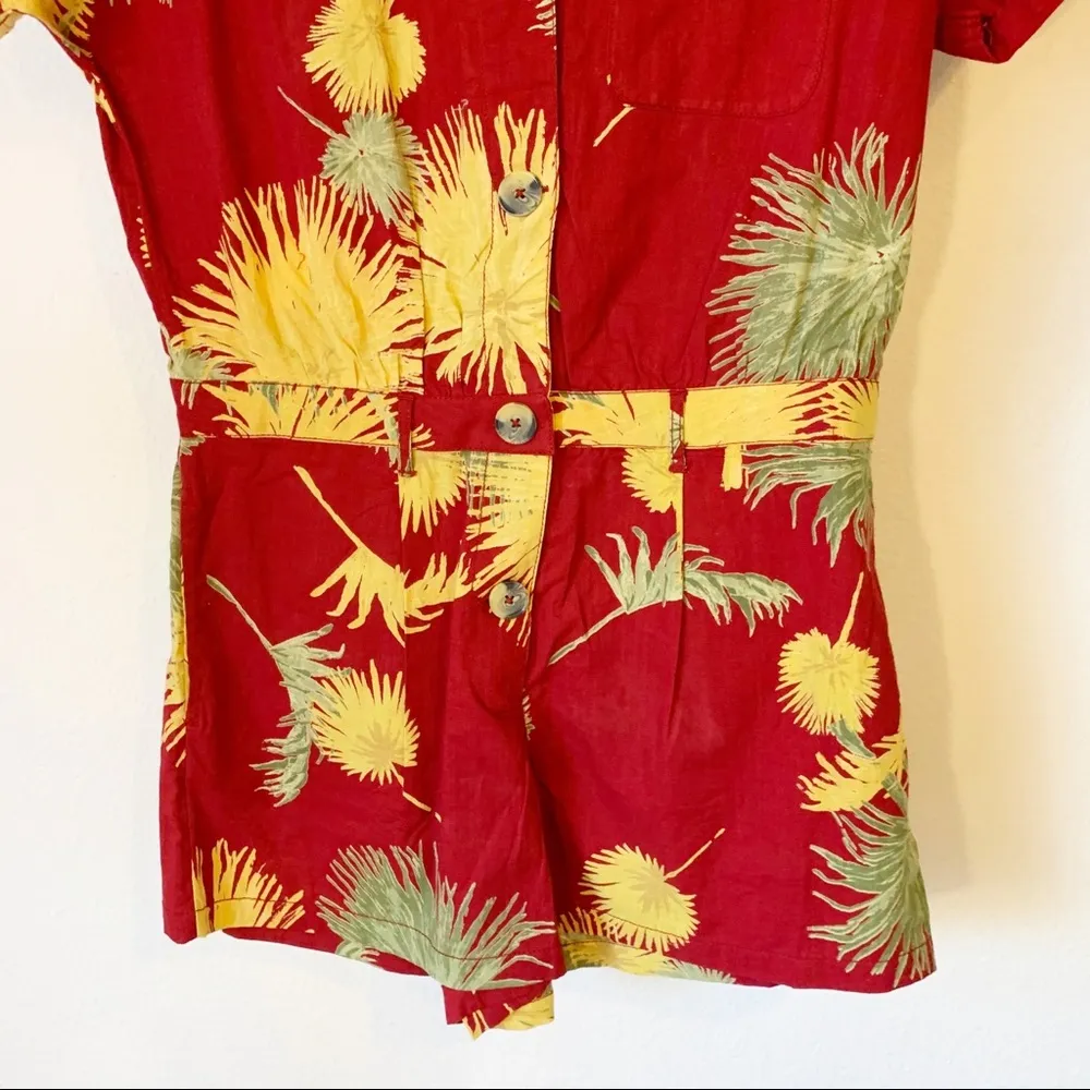 Free People Button Front Malibu Romper - Image 6