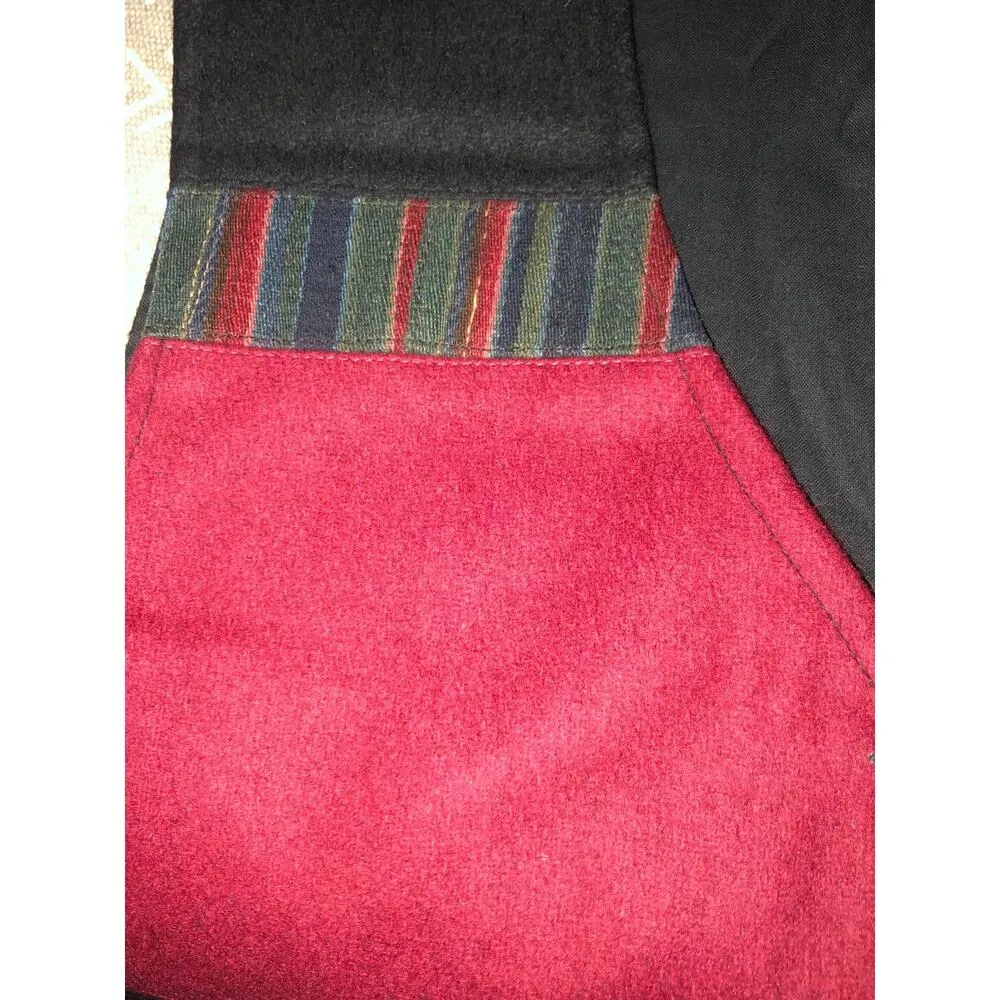 VINTAGE Handmade 100% Wool Made In Napal Vest size medium - Image 10