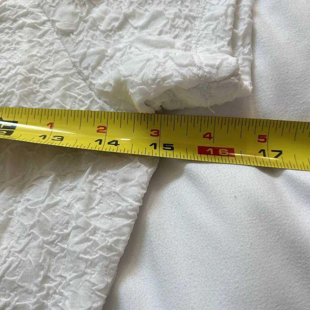 Arden B. Womens XS White Lace Dress Beach Wedding Mini Off The Shoulder Y2K ￼ - Image 3