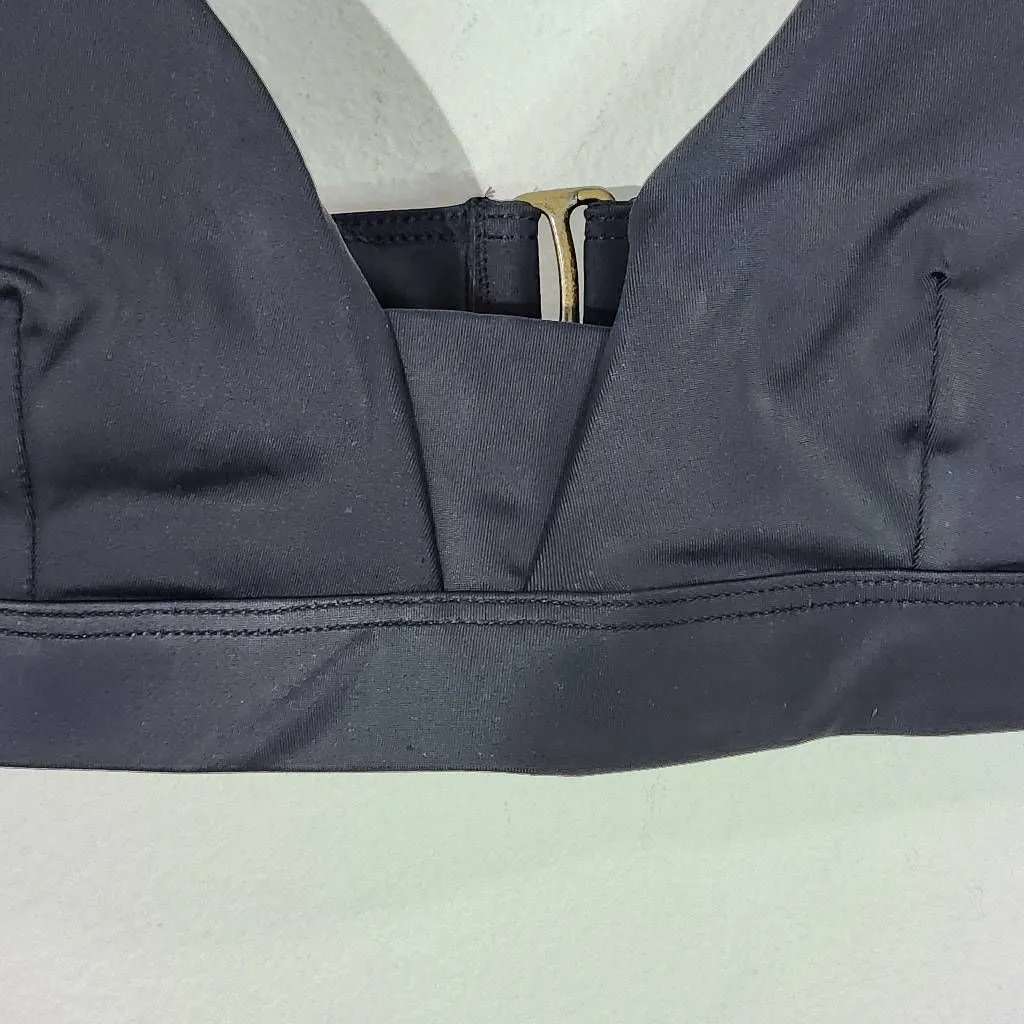 Andie Black Bikini Top Black Swim Top NWT Small Black Swimwear Andie Swim Top - Image 2