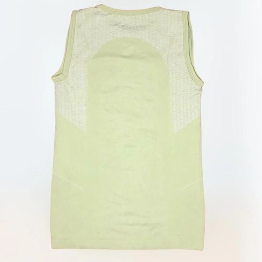 Y2k Yoga Athletic Sporty Nike Fitness Lime Green Tank Top Women's Size S/M - Image 2