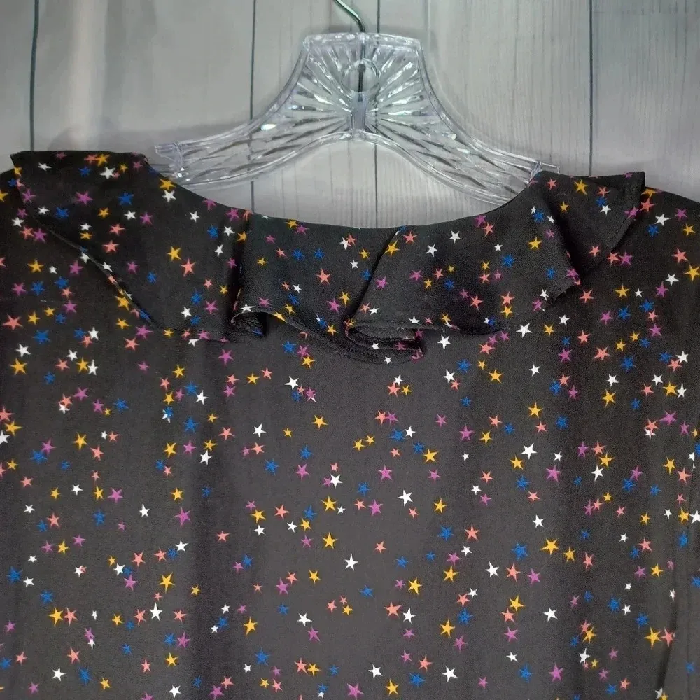 Popsugar long sleeve sheer wrap dress - Image 10