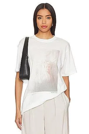 NWT Anine Bing Lili Crewneck Marilyn Monroe Print Tee - Image 1