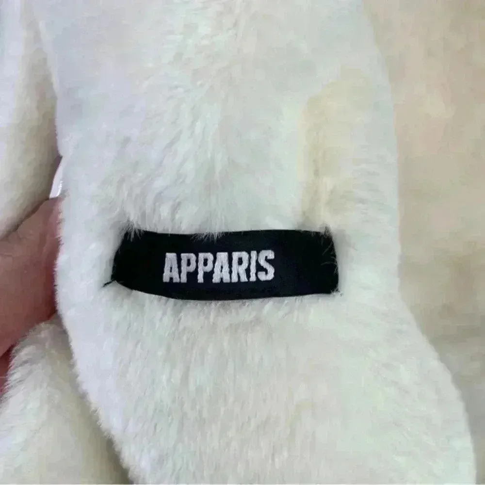 Apparis White Bambi Faux Fur Scarf‎ - Image 5