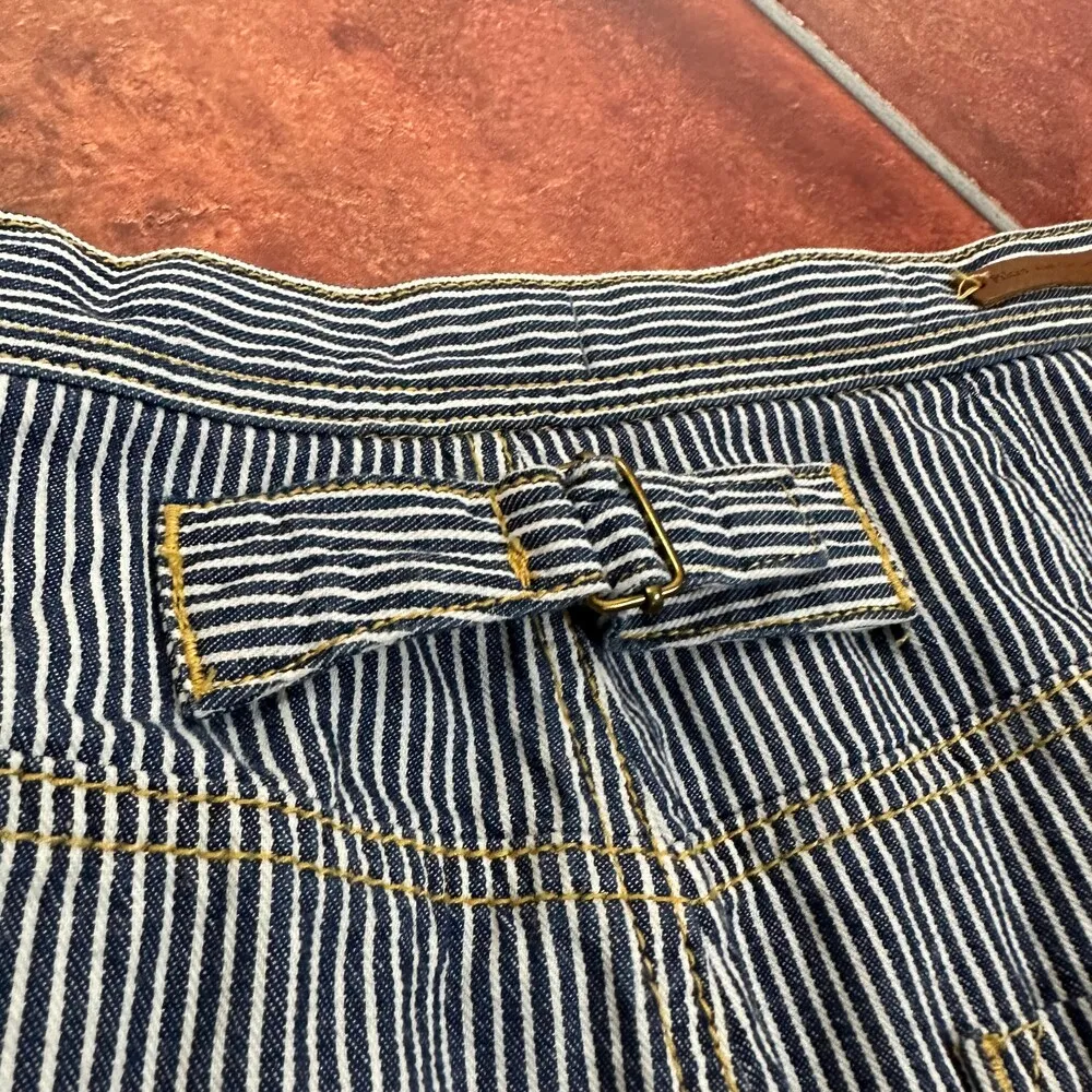 Pilcro Railroad Stripe Mini Skirt Size - Image 10