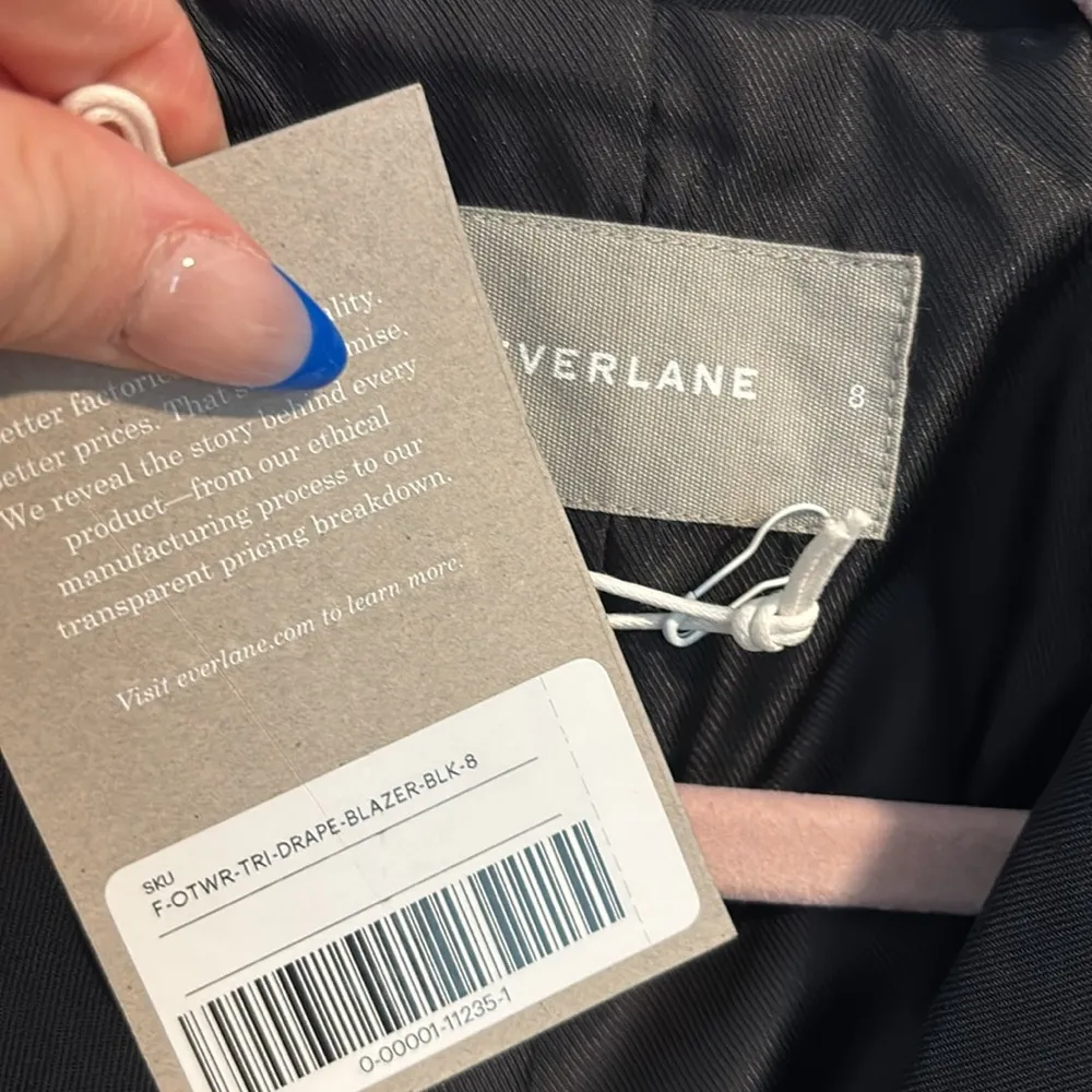 NWT Everlane The Drapey Blazer - Image 9