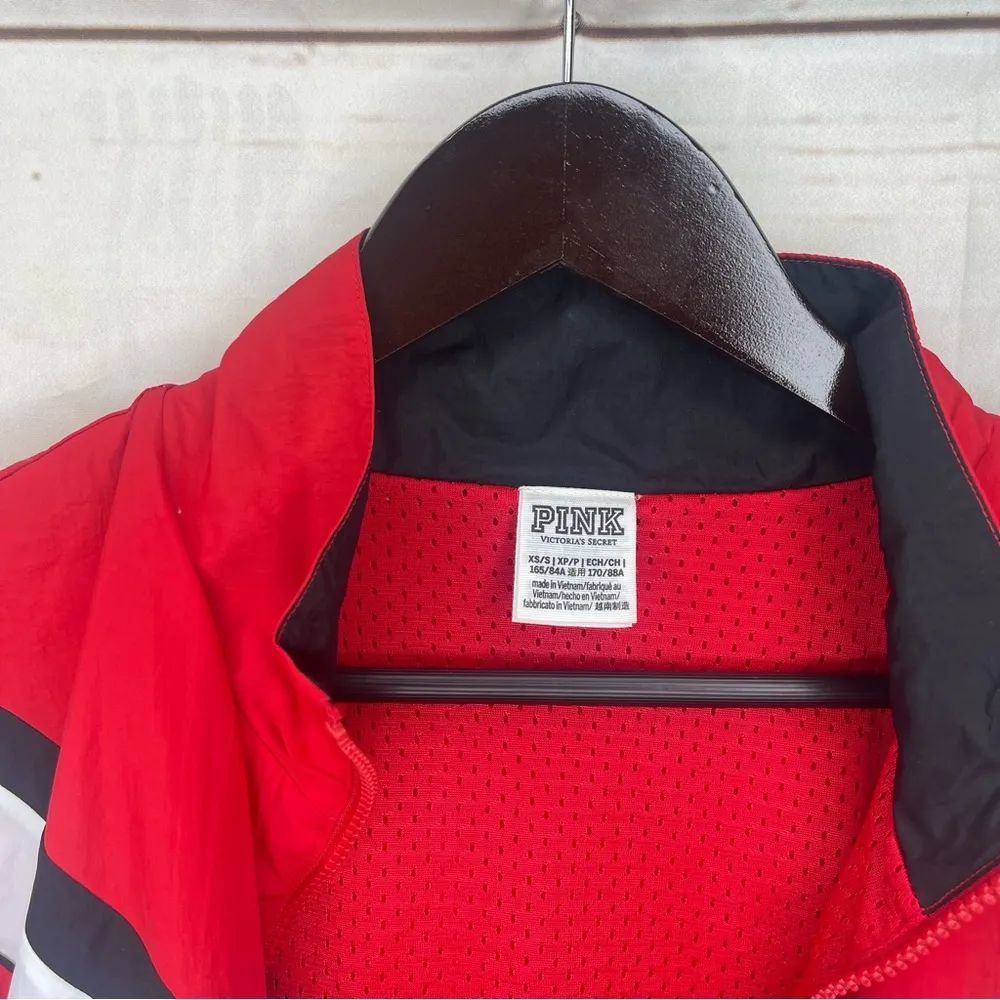 PINK • Victoria’s Secret • Jacket • Windbreaker • Red • Workout • XS/S - Image 5