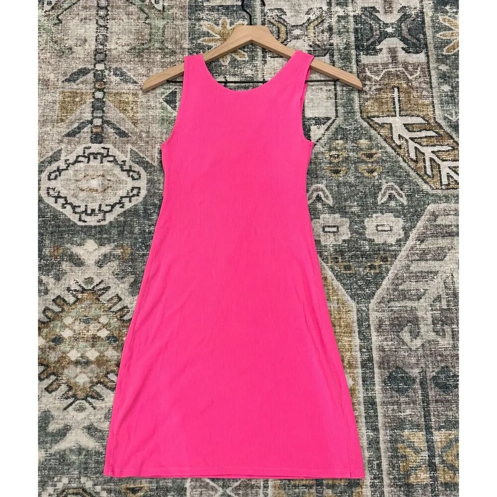 Aerie Reversible Knit Ribbed Mini Dress - Image 5