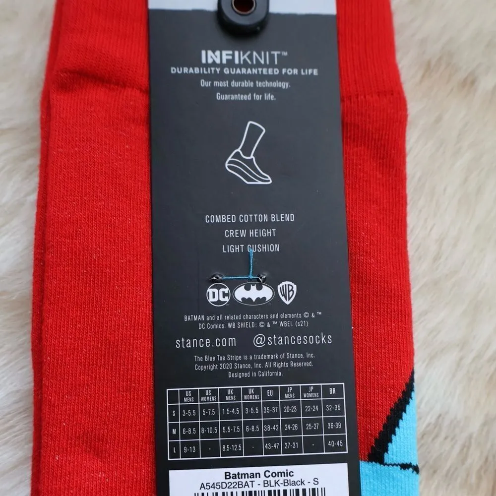 Stance DC Comics Batman Socks Red - Image 5