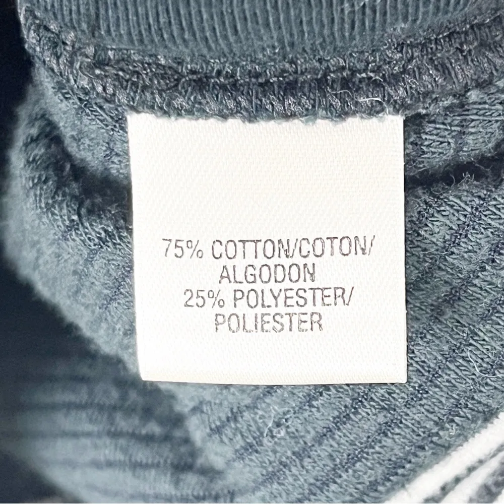 JUICY COUTURE Gray V-Neck Graphic Long Sleeves Nightshirt, Size Small - Image 4