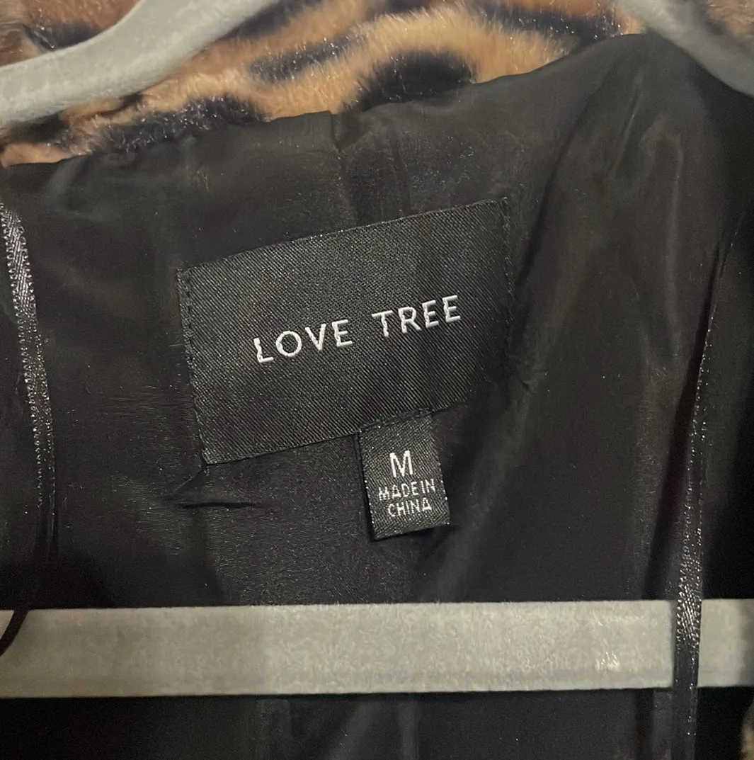 Love Tree Leopard Fur Coat - Image 3