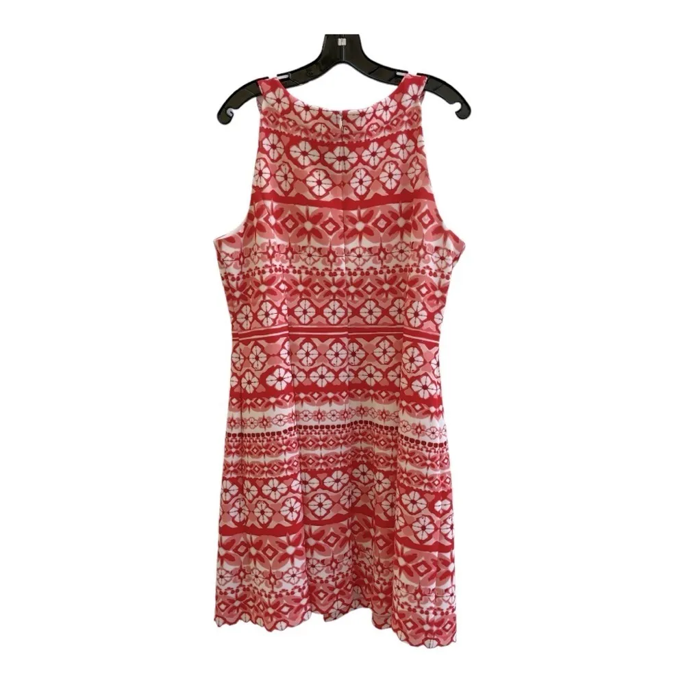 JESSICA HOWARD Womens Coral Sleeveless Fit + Flare Dress Petites 16 - Image 6