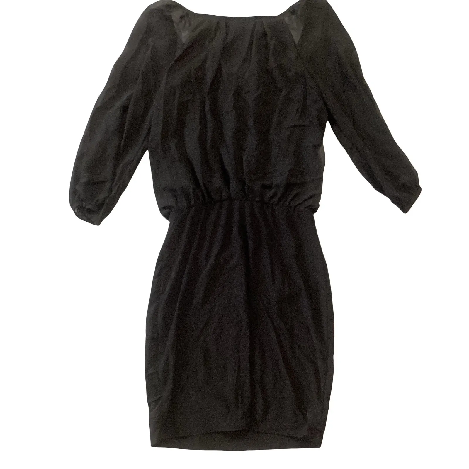 B. Darlin Sheer Bodice Cocktail Dress - Image 8