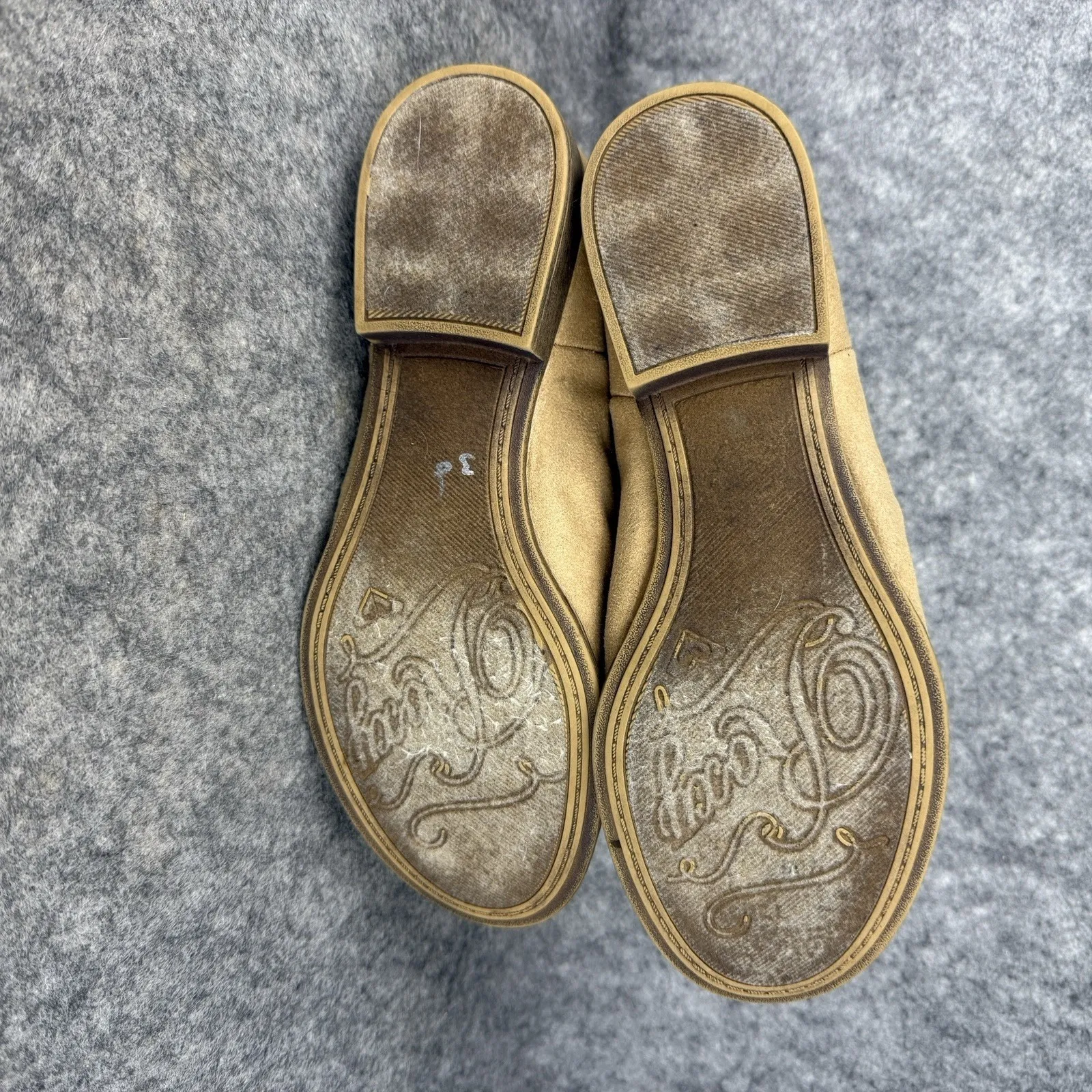 Roxy Malden  Slouch Ankle Boots Size 9‎ Tan/Crochet Top - Image 8