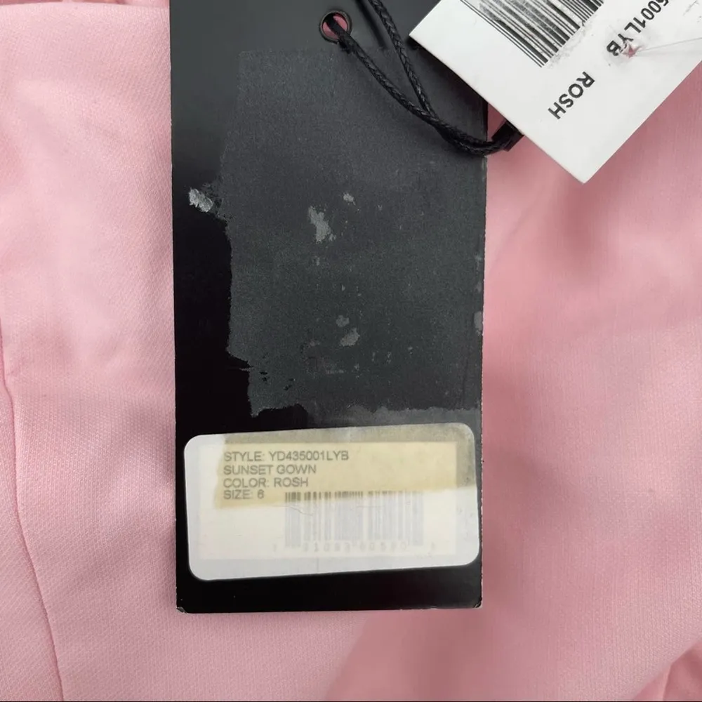 LIKELY x Revolve Sunset Gown Dress Petal Pink Bridesmaid Wedding Prom NWT SZ 6 - Image 7