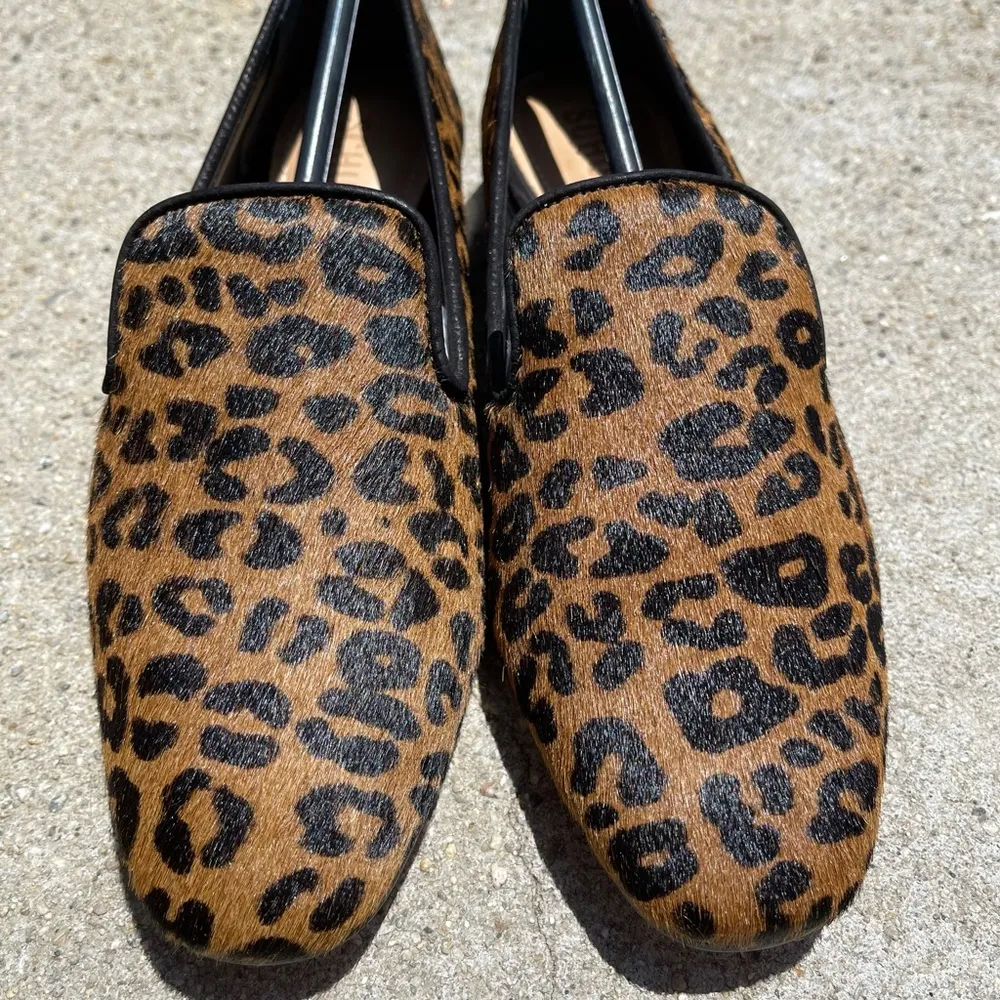 SCHUTZ Graca Leopard Print Loafer - Image 5