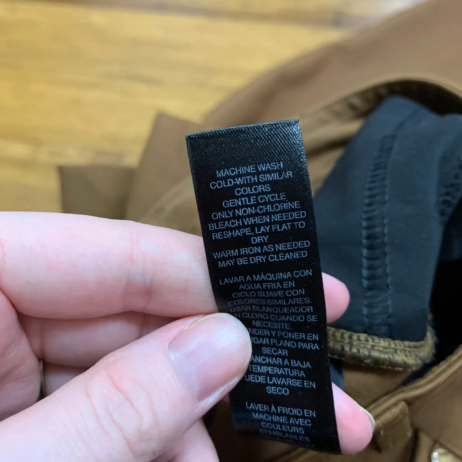 Chicos So Slimming Women Pants Size 4 Brown Career Stretch Trousers Ankle Skinny - Image 8