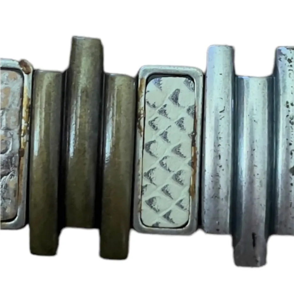 Vintage Metal‎ Belt with Adjustable Chain - Image 2