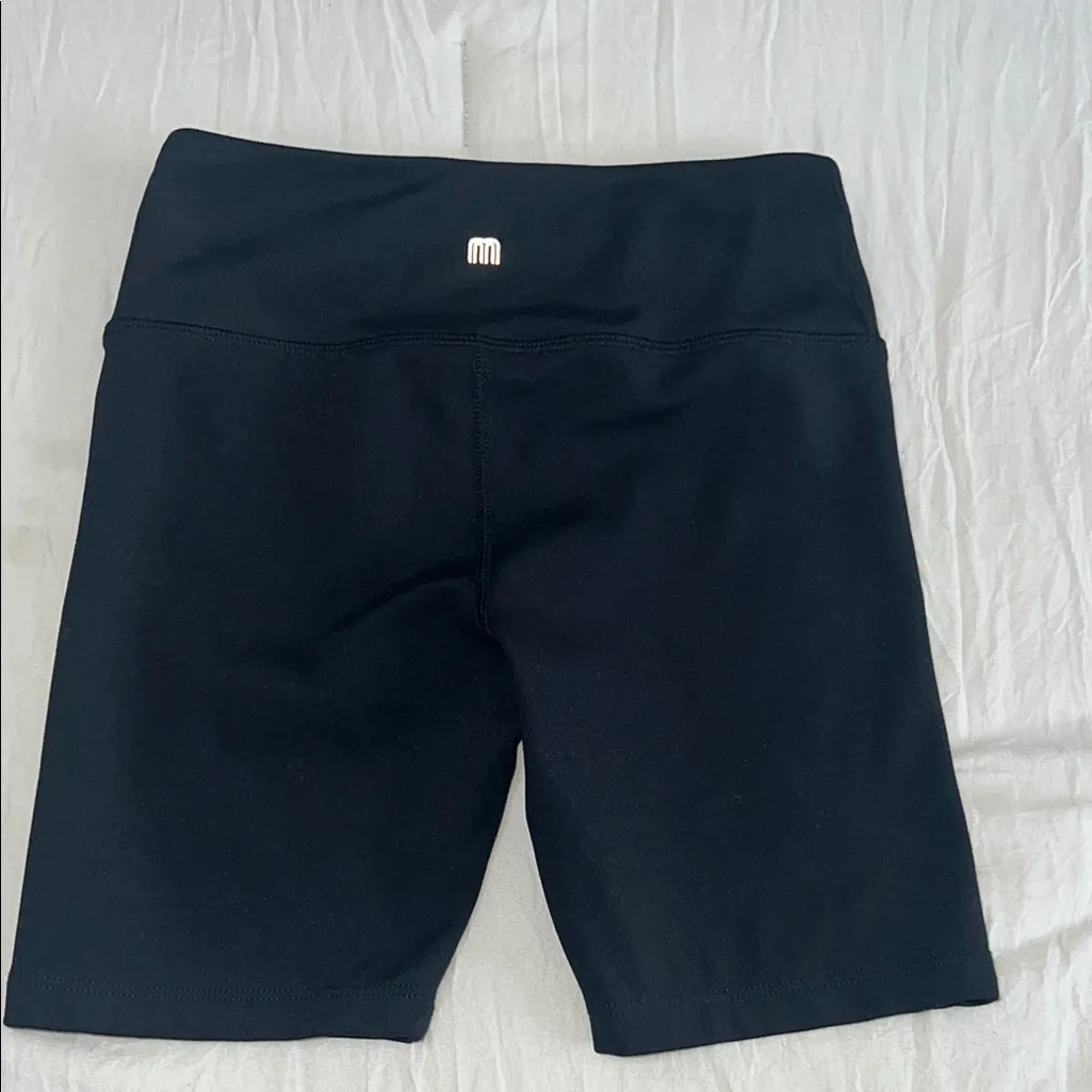 Mondetta Black Bike Shorts Slim Fit Above Knee Size XS‎ - Image 2