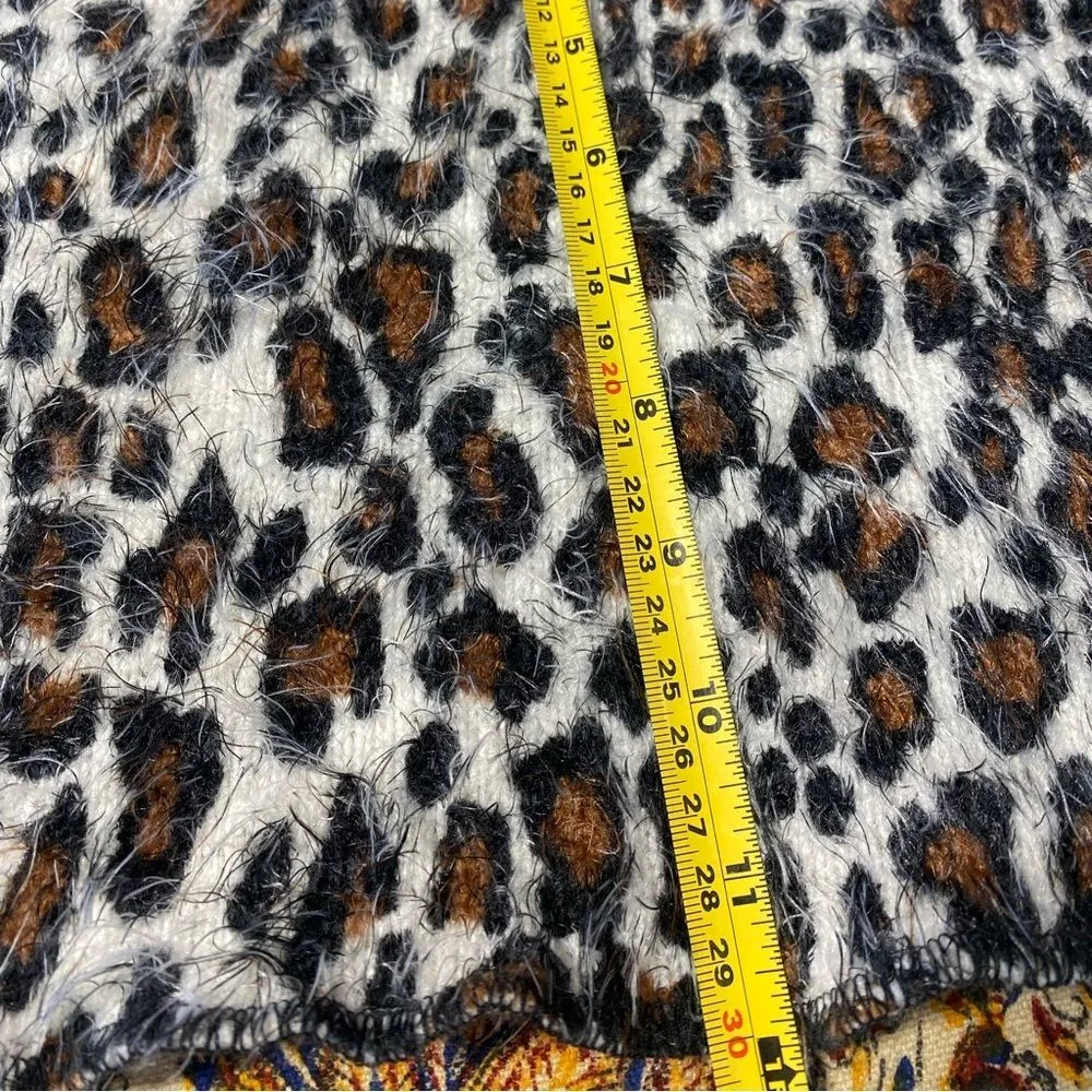 Show Me Your Mumu Ricki Fuzzy Cheetah cropped tank size Large - Image 6