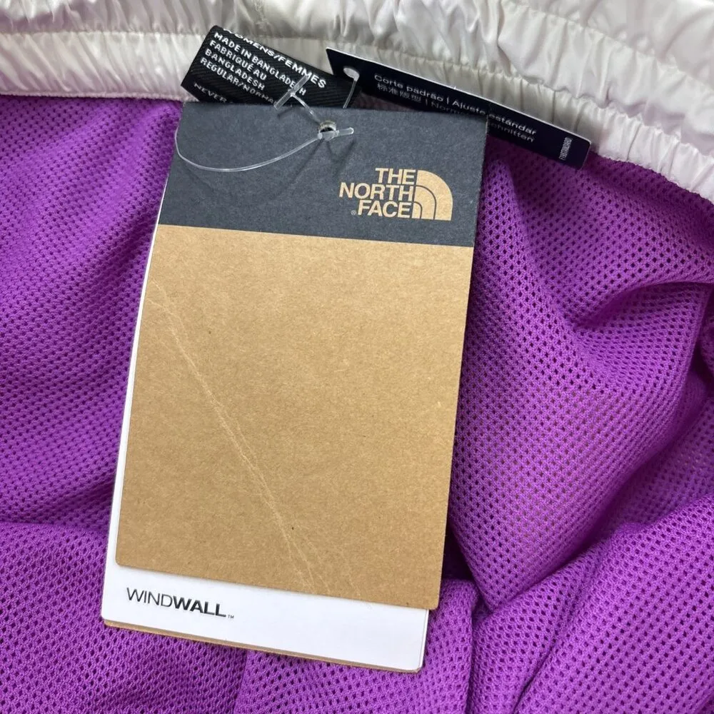 The North Face Hydrenaline Windwall Jogger Pants Womens S Tan Purple NEW w TAG - Image 2