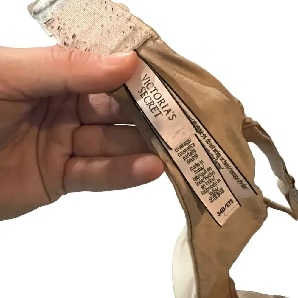 Victoria Secret The T-Shirt Cotton Lightly Lined Full-Coverage Bra Size 34D - Image 3