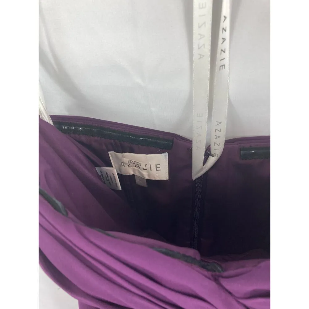 AZAZIE HEIDI Bridesmaid Dress - Grape - Image 9