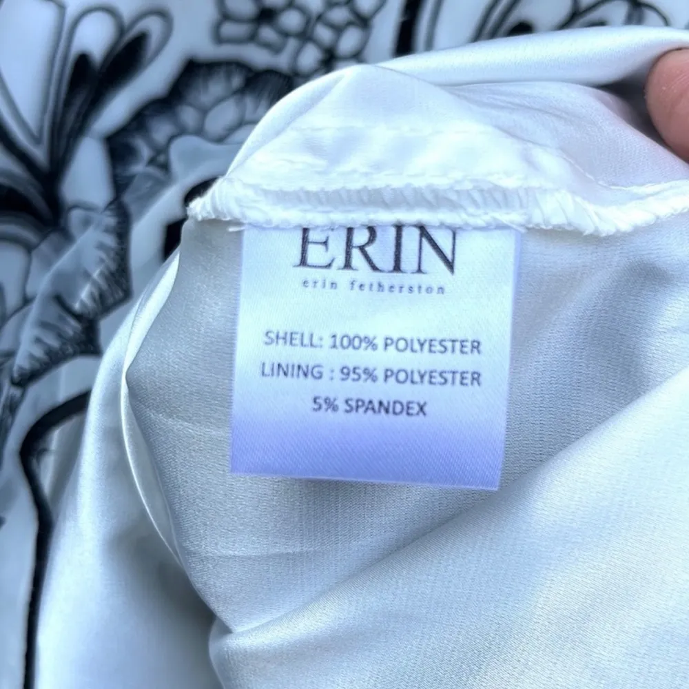 Nwt Erin Fetherston Organza 3D Shift Dress Size 4 - Image 7